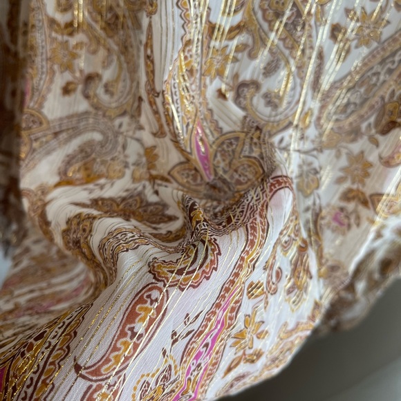 INC International Concept • Paisley-Print Peasant Top - Picture 8 of 13